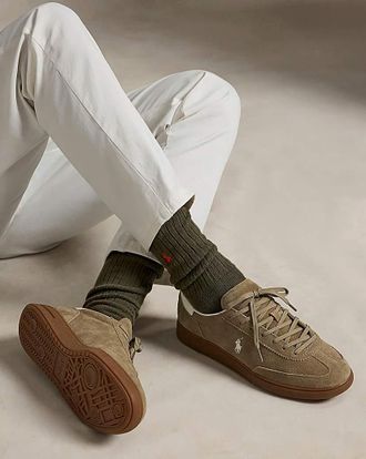 Polo Ralph Lauren Bedford Suede Trainers