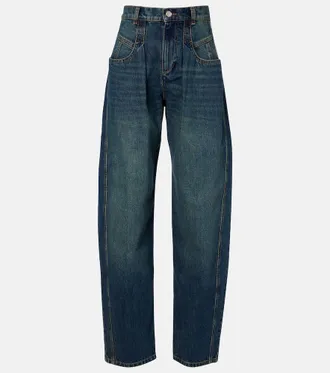 Isabel Marant Lishaga barrel-leg jeans