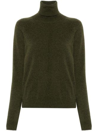 Fabiana Filippi Maglione Platinum con punto nocciolina - Verde