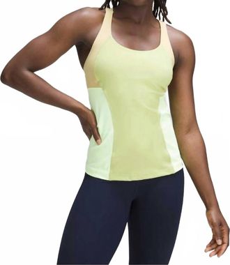 lululemon Energy Tank In Wasabi