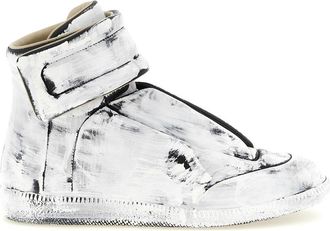 Maison Margiela BlackWhite High-top Sneakers