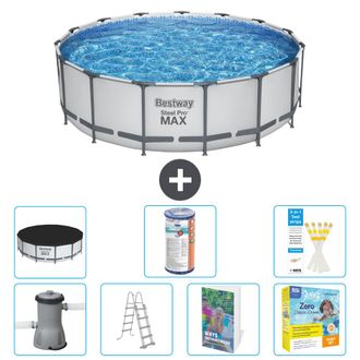 Bestway Piscina Bestway Steel Pro Max Redonda - 488x122 Cm - 8-piezas S572