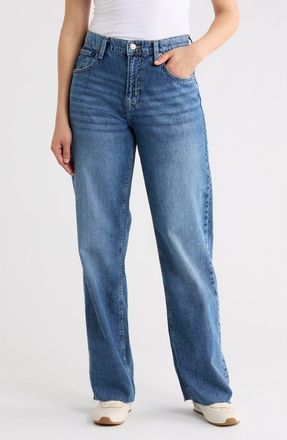Lucky Brand High Waist Wide Leg Jeans in Lewiston at Nordstrom Rack, Size 29 31