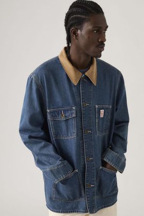 Levi's Abrigo Berkley Chore - Hombre - 2XL - Azul / Sunburnt Chore