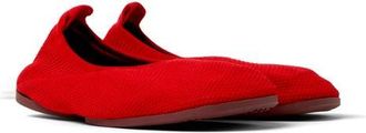 Camper Right Niko Ballerina Flat in Medium Red at Nordstrom, Size 38