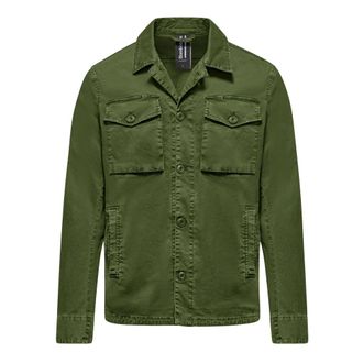 Bomboogie Chaqueta de Gabardina El&aacute;stica - Jackets - Hombre - Verde - 2XL