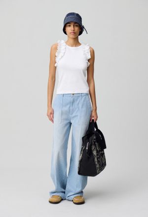 Claudie Pierlot D&eacute;bardeur &agrave; volants