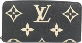 Louis Vuitton Pre-owned Wallets, female, Black, Size: ONE SIZE Pre-owned Vintage Canvas Wallet