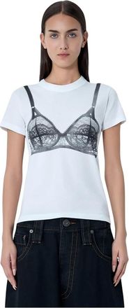 Vaquera Mujer, Camisetas, Blanco, Talla: L