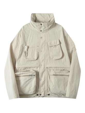 SPOONYARD convertible jacket - unisex - Nylon/Polyester/Cotton - M - Neutrals