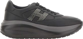 Hogan Black Logo Sneakers