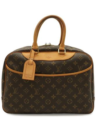 Louis Vuitton Brown Monogram Canvas Bowling Vanity (Authentic Pre-Loved)