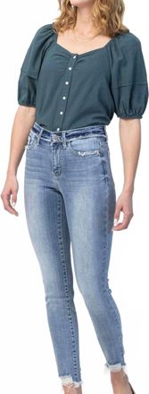 Judy Blue Release Skinny Jeans In Blue