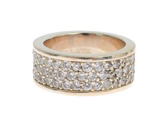 Nialaya Womens CZ 925 Sterling Ring