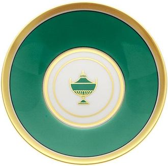 Ginori 1735 Contessa Smeraldo Espresso Saucer, Impero Shape