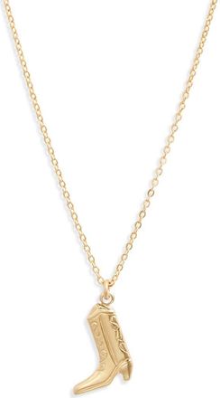 Set & Stones Houston Pendant Necklace in Gold at Nordstrom