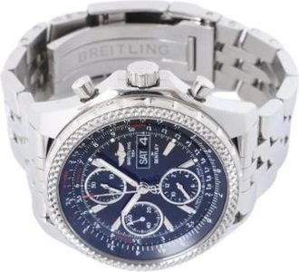 Breitling Pre-owned Bentley GT A1336224 Automatic Chronograph - Heren - Vintage Horloges - Zwart - ONE Size - Vintage
