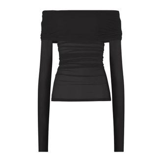 Wolford Mujer, Camisetas, Negro, Talla: S
