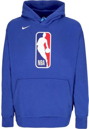 Nike Fleece Essential Hoodie - Heren - Sportshirts - Blauw - S - Katoen - Fitness