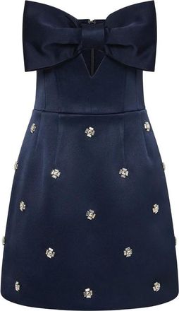Rebecca Vallance Dress Rebecca Vallance - Dames - Feestkleedjes - Blauw - M - Satijn - Kleedjes