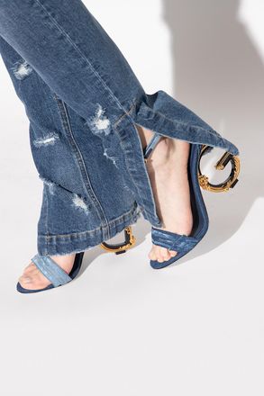 Dolce & Gabbana Heeled Sandals, Womens, Blue