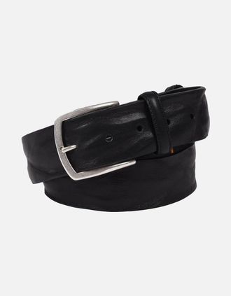 Elliot Rhodes Mens Elliot Rhodes Unlined Tumbled Jeans Belt Black - Size: UK 38