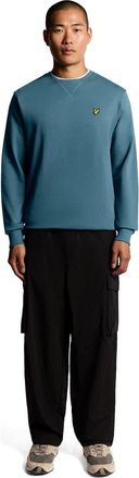 Lyle & Scott Crew Neck Sweater in Deep Water at Nordstrom, Size X-Large