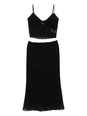 Reformation Geneva knitted set - Black