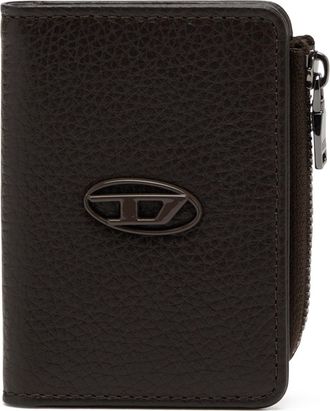 Diesel Leather card holder - Card cases - Man - Brown