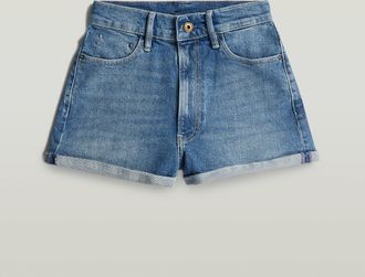 G-Star Tedie Ultra High Short - Midden blauw - Dames