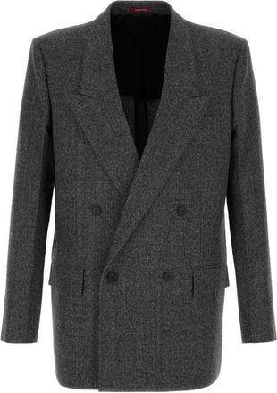 Gucci Dark Grey Double-breasted Blazer