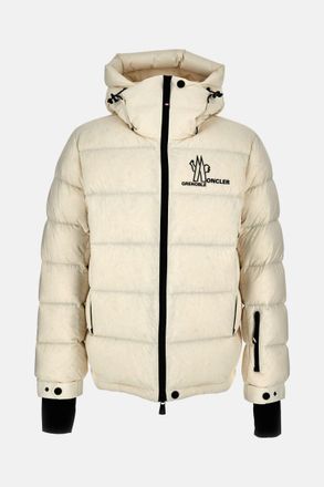 Moncler White Logo Jacket