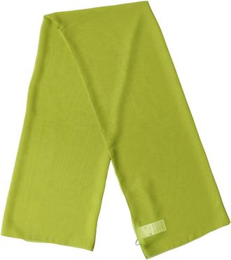 Dolce & Gabbana Foulard Sjaal - Dames - Sjaals - Groen - ONE Size - Polyester - Accessoires