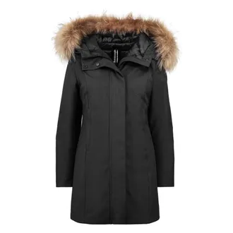 Bomboogie Mujer, Abrigos, Negro, Talla: L