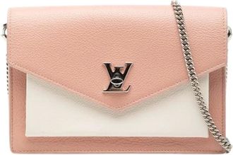 Louis Vuitton Pre-owned Cross Body Bags, female, Pink, Size: ONE SIZE Pre-owned MyLockMe Pochette