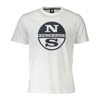 North Sails Hombre, Camisetas, Blanco, Talla: M