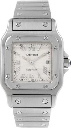 Cartier Pre-owned Cartier Santos Galbee Automatic Silver Dial Ladies Watch 2319