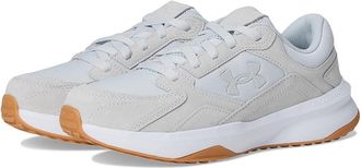 Under Armour Edge Suede Womens Shoes Halo Gray/White/Halo Gray : 10.5 B - Medium, Synthetic