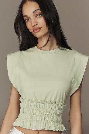 endless rose Smocked Tank Top