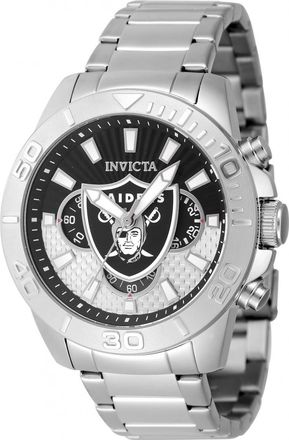 Invicta IN-47934 Mens NFL Watch - Silver - One Size