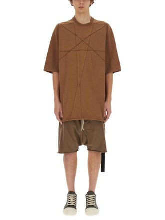 Rick Owens Baumwoll -T -Shirt