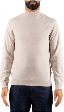Daniele Fiesoli Lupetto - Heren - Coltruien - Beige - M - Truien & Vesten