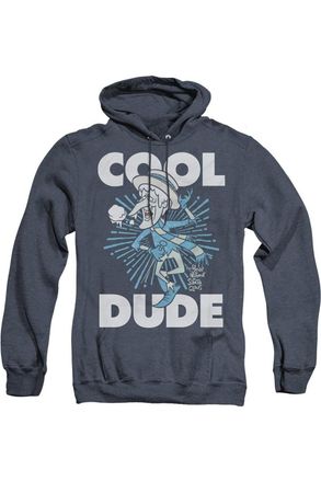 Gildan The Year Without A Santa Claus Cool Dude Adult Heather Hoodie / Hooded Sweatshirt