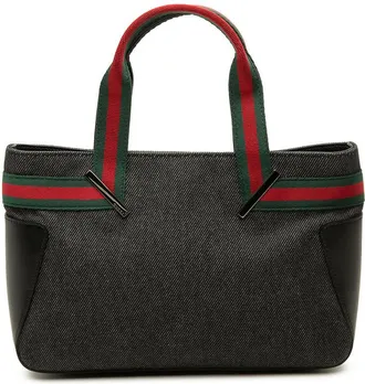 Gucci Pre-owned Gucci Denim Web Handbag Unisex BFC4FWN0A5IKXXBG