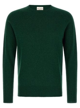 Maryya Green Crew Neck Sweater