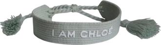 Chlo&eacute; Sign Fabric Green Bracelet Limited Editon