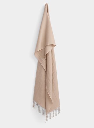 Simons Womens Lightweight cashmere pashmina scarf