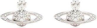Vivienne Westwood Mini Bas Relief Orb Crystal-embellished Earrings