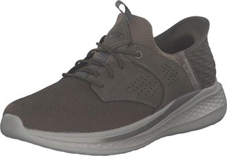 Skechers Slade Caster Slip-On, Green Khk, 9.5 UK