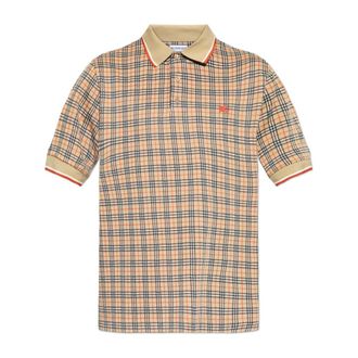 Burberry Heren, Tops, Beige, Maat: XS Katoen